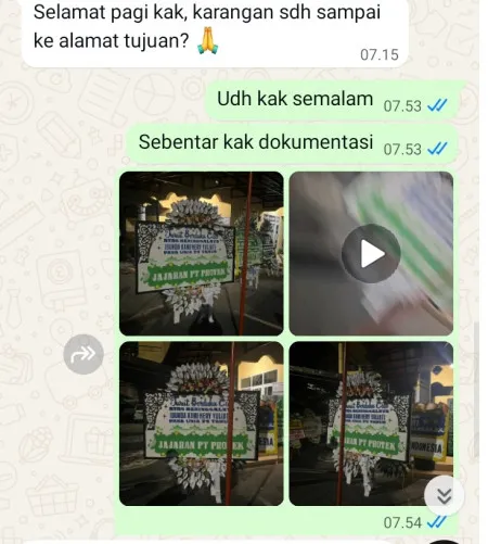 Pengiriman Papan Bunga Selamat Rumah Duka Carolus Jakarta