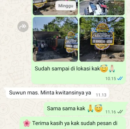 Pengiriman Papan Bunga Duka Rumah Duka Carolus Jakarta