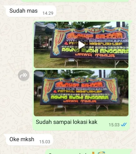Pengiriman Papan Bunga Rumah Duka Carolus Jakarta